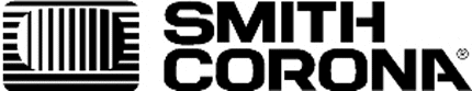 SMITH CORONA Graphic Logo Decal