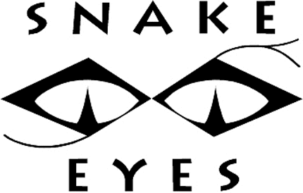 SNAKE EYES Graphic Logo Decal