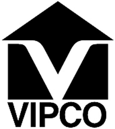 VIPCO VINYL SIDING Graphic Logo Decal