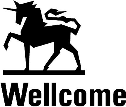 WELLCOME Graphic Logo Decal