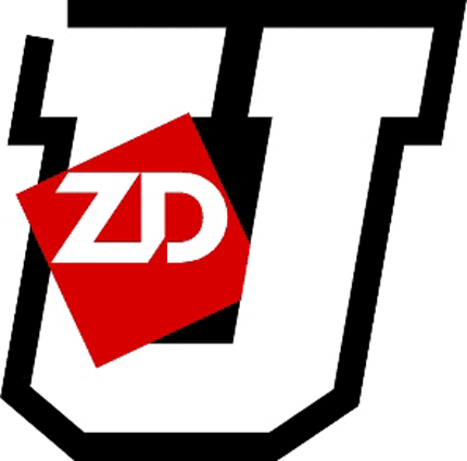 ZIFF DAVIS UNIVERSITY Graphic Logo Decal