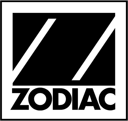 ZODIAC BOATS Graphic Logo Decal