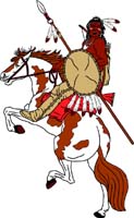 Brave on Horse