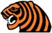 tiger side view of head decal