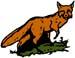 full body fox decal