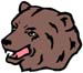 bear head decal