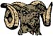 ram head decal