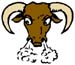 bull snorting decal