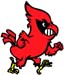 full body cardinal graphic