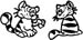 playing stickers