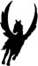 flying horse graphic