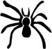 spiderman logo sticker