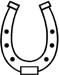 Horseshoe decal