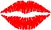 Lips decal