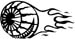 flyin eye decal