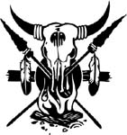sacred fire image decal