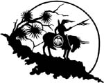 sacred horse image decal