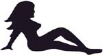 sexy woman sticker