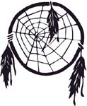 feathers decal