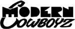 modern cowboys sticker