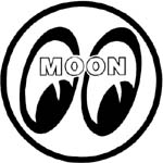moon eyes sticker