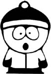 south park kid sticker