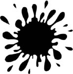 splash of paint decal