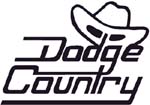 dodge country window decal