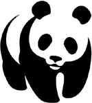 panda bear vinyl sticker choose color