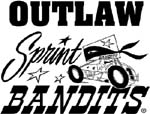 outlaw sprint bandits vinyl sticker