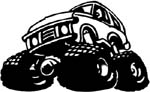 mud bog truck vinyl sticker