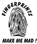fingerprints vinyl decal