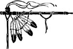 indian pipe vinyl decal