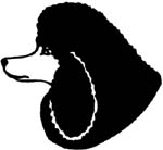 poodle head decal