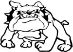big bad bull dog vinyl decal
