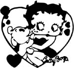 betty boop vinyl decal