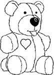 teddy bear vinyl decal