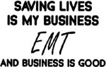 saving lives emt vinyl decal
