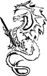 dragon vinyl decal