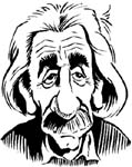albert einstien vinyl decal