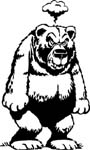 mad bear vinyl decal