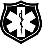 emt medical cross vinyl decal