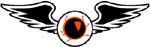 flin eye vinyl decal