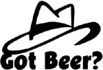 got beer vinyl lettering decal