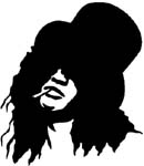 rock n roll vinyl sticker