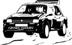 racing car decal