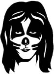 kiss vinyl decal
