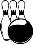 bowling vinyl graphics decal