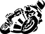 race bike vinyl decal