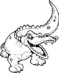 crocidile vinyl decal
